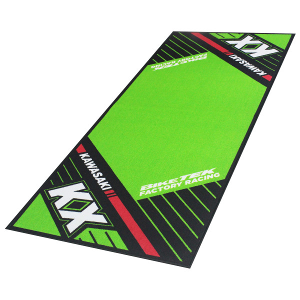 biketek Biketek garage mat series 6 kawasaki kx 190 x 80 cm